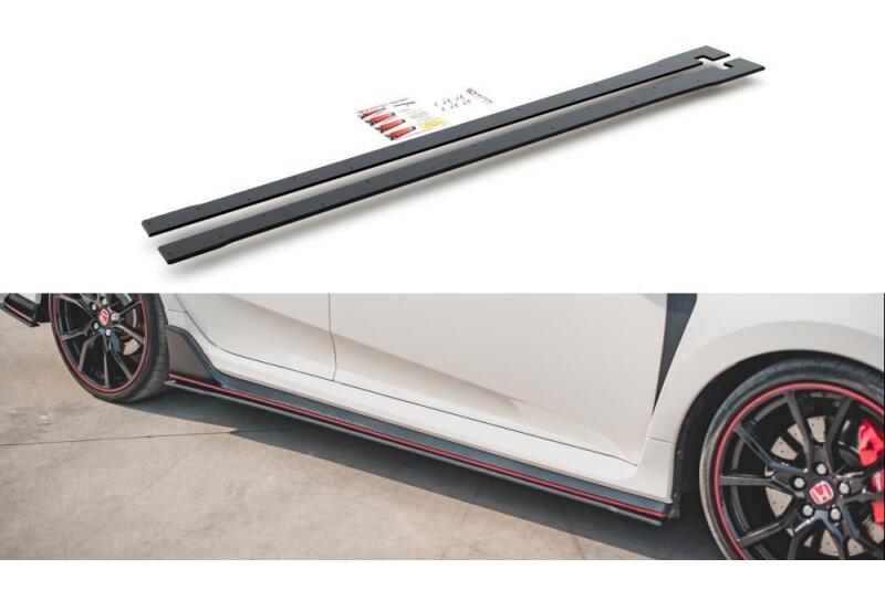 Maxton Design Street Pro Seitenschweller (Paar) V.3 für Honda Civic Type-R (FK8)