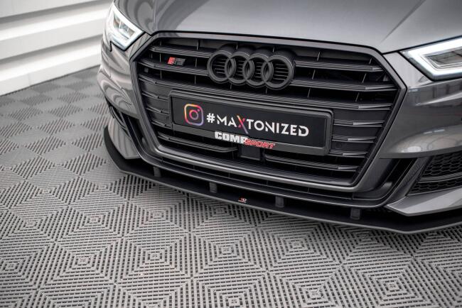 Maxton Design Street Pro Frontlippe für Audi S3 Sportback 8V Facelift