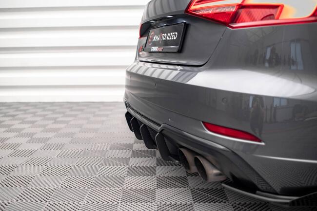 Maxton Design Street Pro Heckdiffusor für Audi S3 Sportback 8V Facelift
