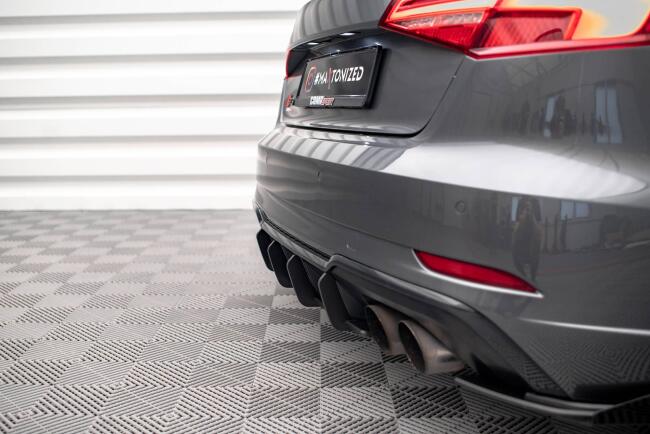 Maxton Design Street Pro Heckdiffusor für Audi S3 Sportback 8V Facelift