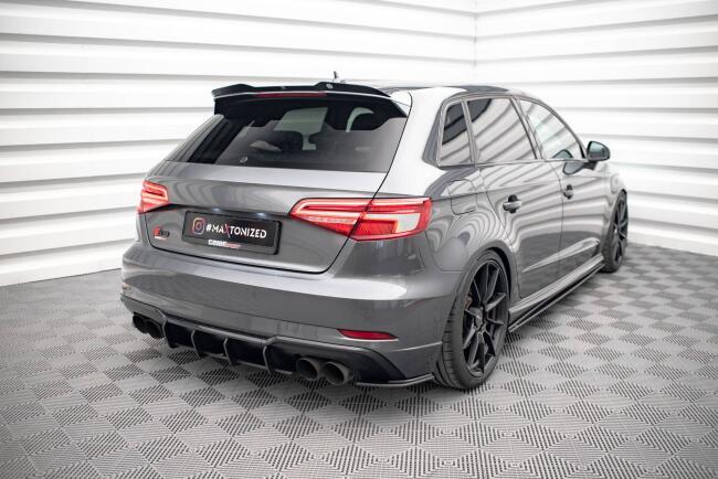 Maxton Design Street Pro Diffusor Flaps  für Audi S3 Sportback 8V Facelift