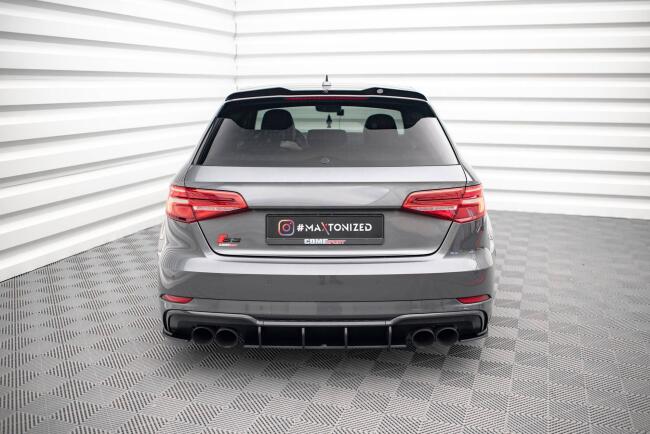 Maxton Design Street Pro Diffusor Flaps  für Audi S3 Sportback 8V Facelift