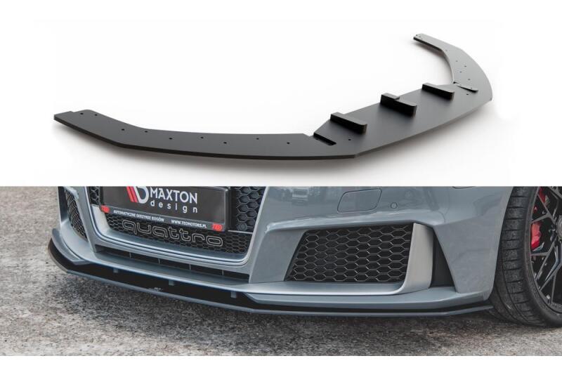 Maxton Design Street Pro Frontlippe V.3 für Audi RS3 8V Sportback vor Facelift