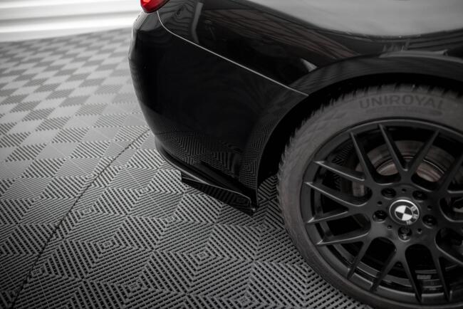 Maxton Design Street Pro Heckdiffusor mit Flaps für BMW 4er Gran Coupe F36 Schwarz matt