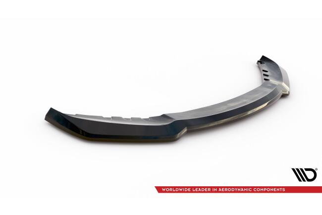 Maxton Design Frontlippe V.1 für BMW 4er F32 F36 F33 Hochglanz schwarz