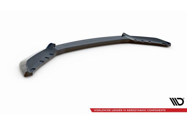 Maxton Design Frontlippe V.2 für BMW 4er F32 F36 F33 M-Paket Hochglanz schwarz