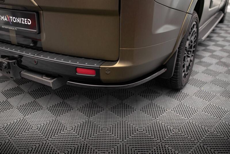 Maxton Design Diffusor Flaps für Ford Tourneo Custom Mk1 Facelift Hochglanz schwarz