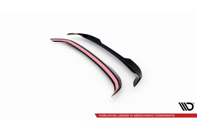 Maxton Design Heckspoiler Lippe oben für Honda Civic Sport Mk 10 Hochglanz schwarz