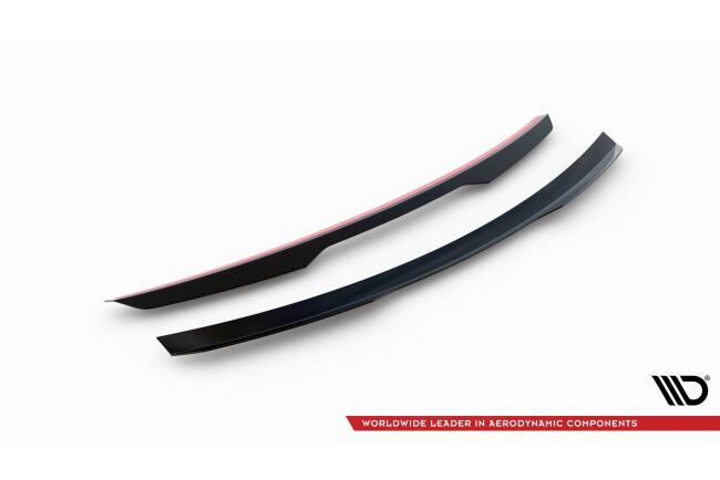 Maxton Design Heckspoiler Lippe (unten) für Honda Civic Sport Mk 10 Hochglanz schwarz