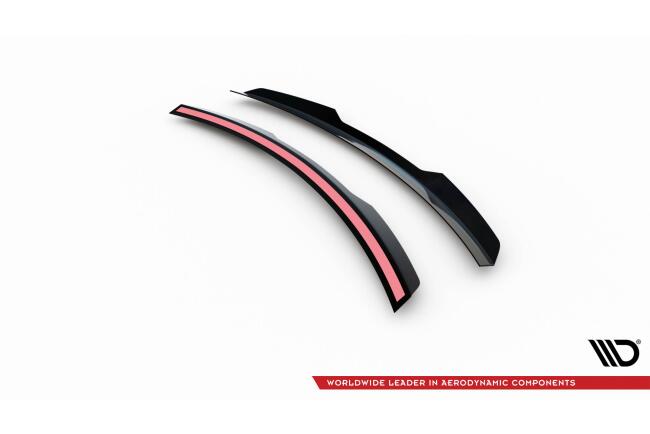 Maxton Design Heckspoiler Lippe (unten) für Honda Civic Sport Mk 10 Hochglanz schwarz