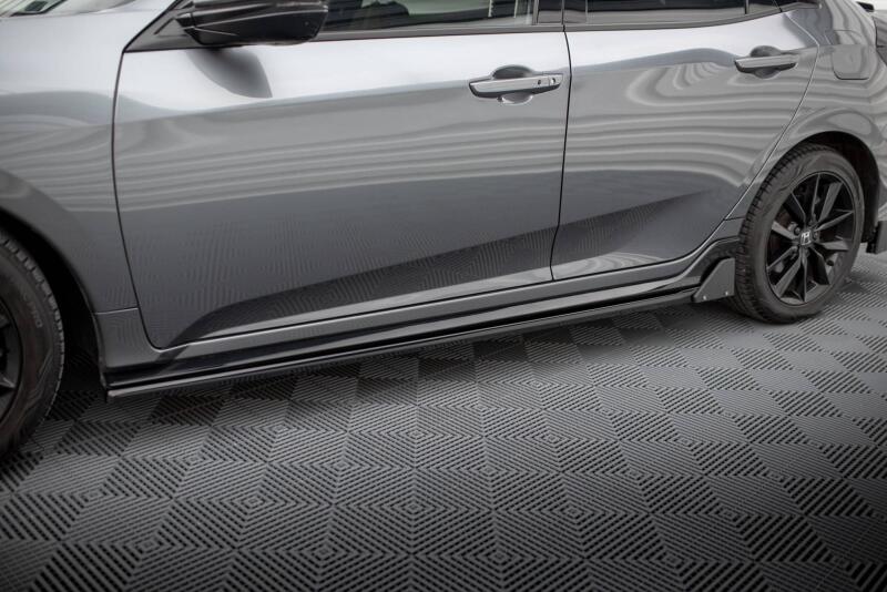 Maxton Design Seitenschweller mit Flaps für Honda Civic Sport Mk 10