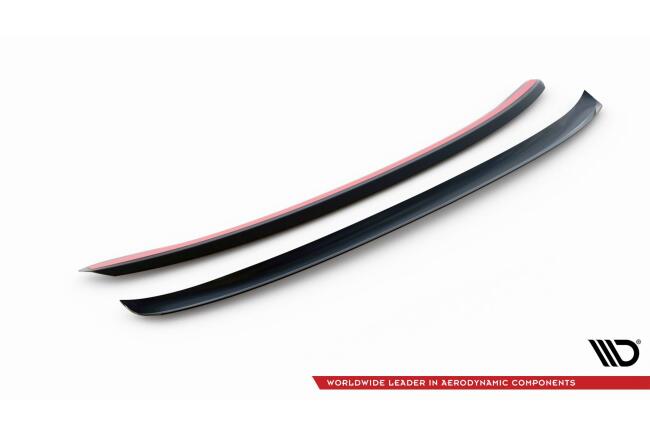 Maxton Design Heckspoiler Lippe (oben) für Honda Civic Type-R Mk 11 Hochglanz schwarz