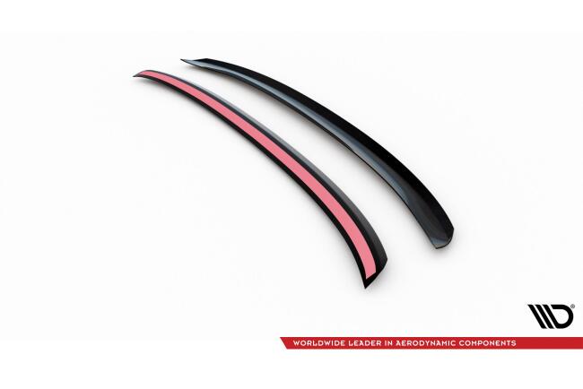 Maxton Design Heckspoiler Lippe (oben) für Honda Civic Type-R Mk 11 Hochglanz schwarz