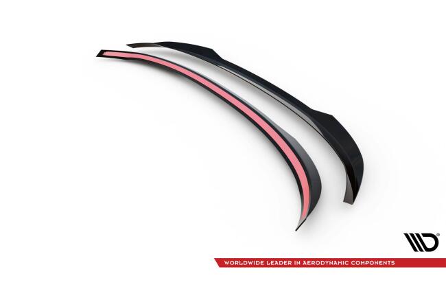 Maxton Design Heckspoiler Lippe (unten) für Honda Civic Type-R Mk 11 Hochglanz schwarz