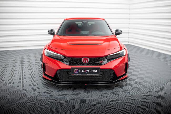 Maxton Design Street Pro Frontlippe für Honda Civic Type-R Mk 11 schwarz matt