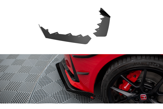 Maxton Design Street Pro Frontlippen-Flaps für Honda...