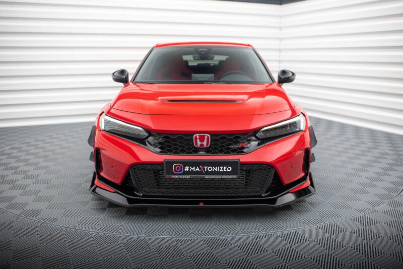 Maxton Design Frontlippe mit Flaps für Honda Civic Type-R Mk 11