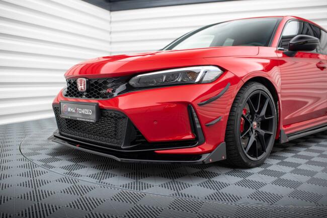 Maxton Design Frontlippe mit Flaps für Honda Civic Type-R Mk 11