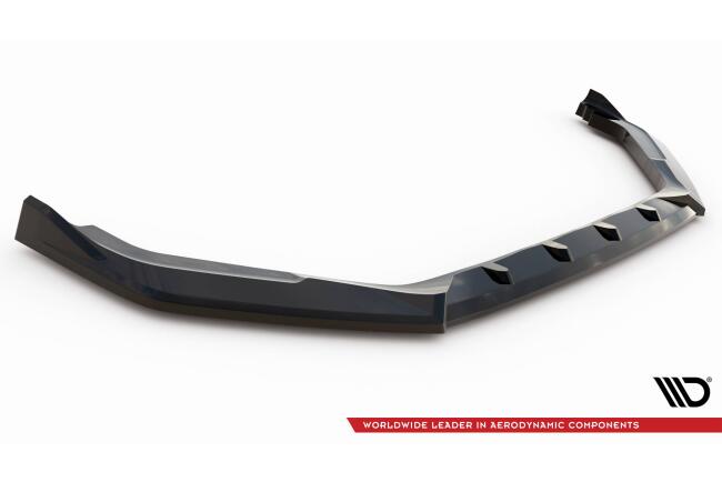 Maxton Design Frontlippe V.2 für Honda Civic Type-R Mk 11 Hochglanz schwarz