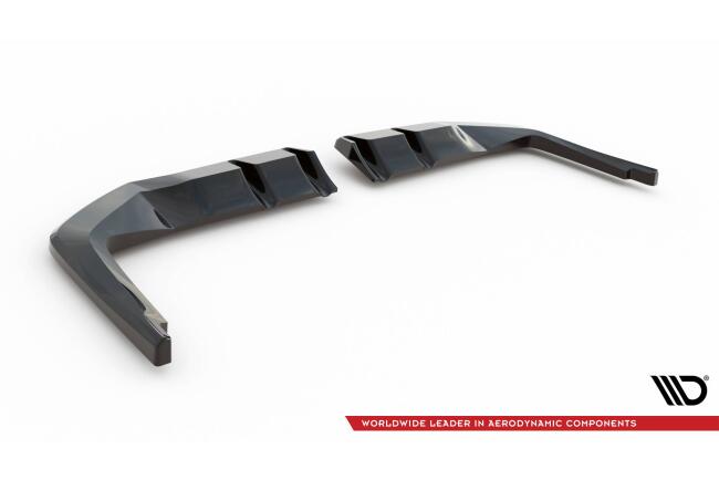 Maxton Design Heckdiffusor DTM Look für Honda Civic Type-R Mk 11 Hochglanz schwarz