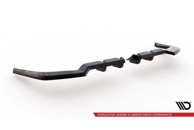 Maxton Design Heckdiffusor DTM Look V.1 für Honda Civic Type-R Mk 11 Hochglanz schwarz