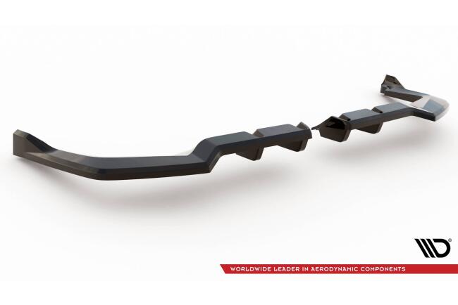 Maxton Design Heckdiffusor DTM Look V.2 für Honda Civic Type-R Mk 11 Hochglanz schwarz