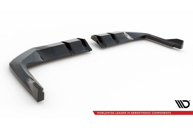 Maxton Design Heckdiffusor DTM Look V.2 für Honda Civic Type-R Mk 11 Hochglanz schwarz
