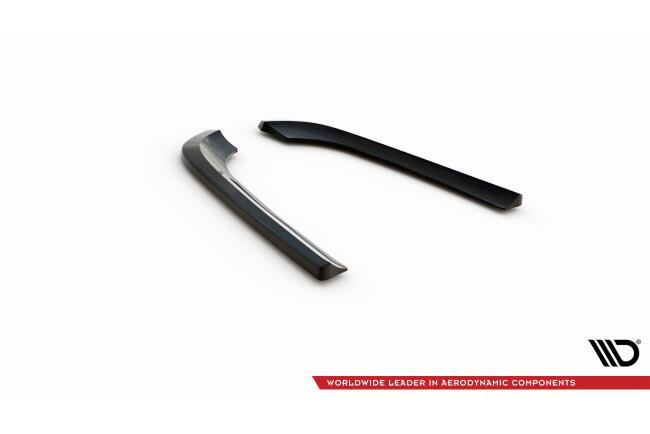 Maxton Design Diffusor Flaps für Mercedes-Benz CLK W209 Hochglanz schwarz