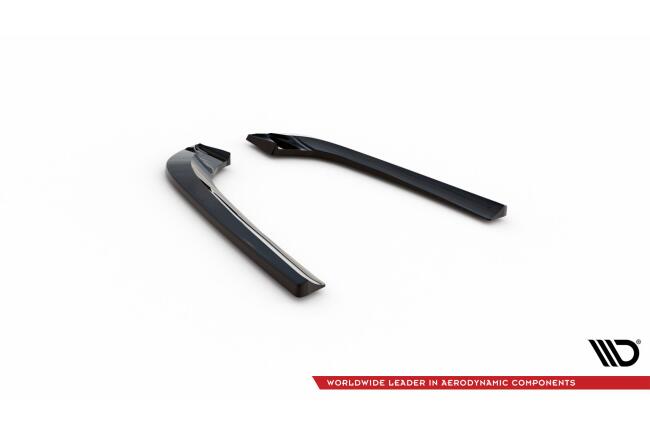 Maxton Design Diffusor Flaps V.2 für Mercedes-Benz CLK W209 Hochglanz schwarz
