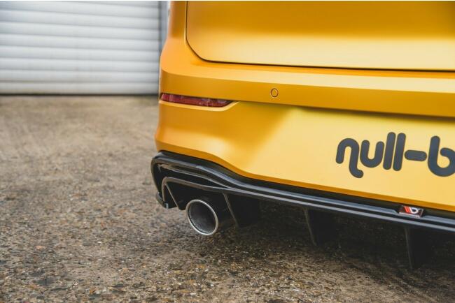 Sportauspuff Endschalldämpfer für VW Golf 8 1.0 TSI / 1.5 TSI bis 96kW Endrohre 2x100mm rund