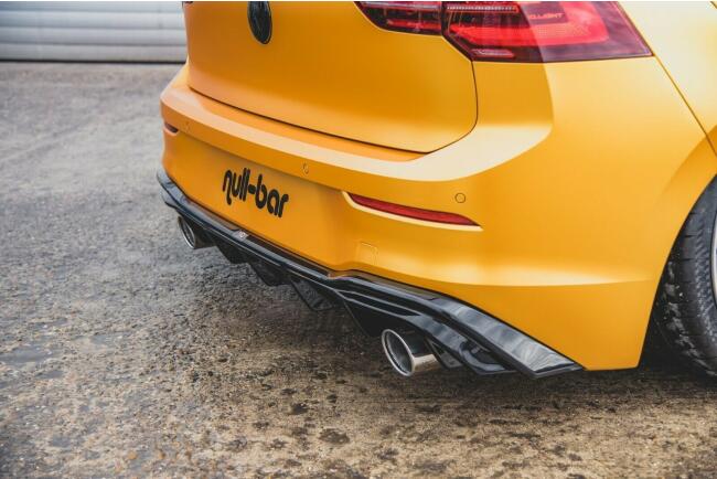 Sportauspuff Endschalldämpfer für VW Golf 8 1.0 TSI / 1.5 TSI bis 96kW Endrohre 2x100mm rund