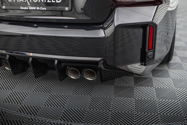 Maxton Design Heckdiffusor für BMW M2 G87 Hochglanz schwarz