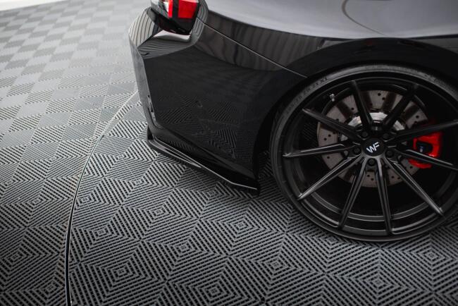 Maxton Design Diffusor Flaps V.1 für BMW M2 G87 Hochglanz schwarz