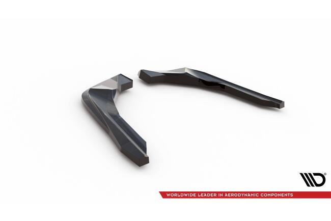 Maxton Design Diffusor Flaps V.1 für BMW M2 G87 Hochglanz schwarz