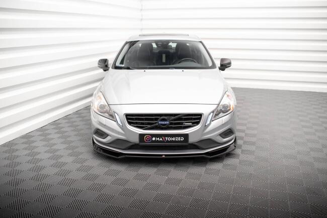 Maxton Design Frontlippe V.2 für Volvo S60 R-Design...