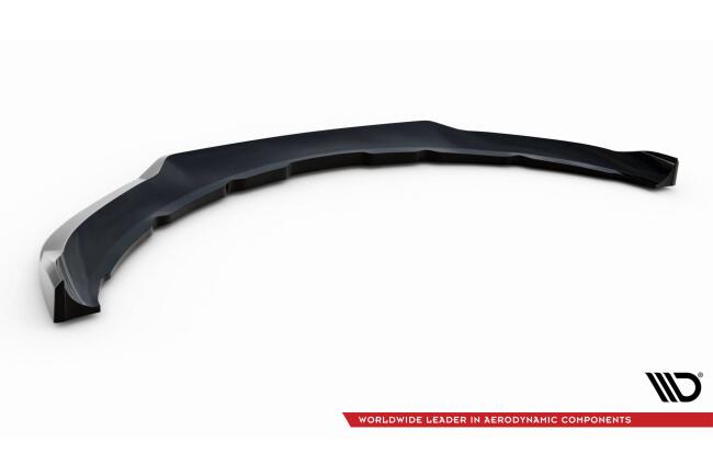 Maxton Design Frontlippe V.2 für Volvo S60 R-Design Mk2 Hochglanz schwarz