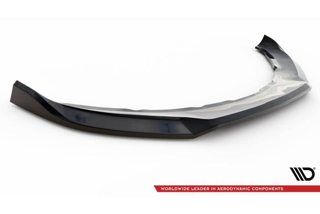 Maxton Design Frontlippe V.2 für Volvo S60 R-Design Mk2 (2010-2014) Hochglanz schwarz