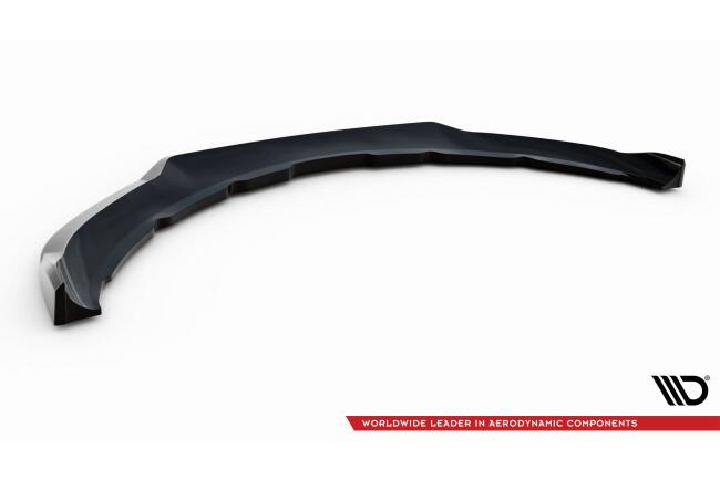 Maxton Design Frontlippe V.2 für Volvo S60 R-Design Mk2 (2010-2014) Hochglanz schwarz
