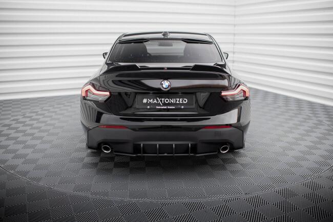 Maxton Design Street Pro Heckdiffusor für BMW 2 Coupe G42 Schwarz