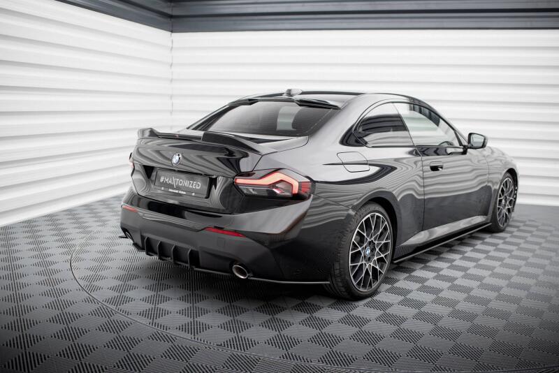 Maxton Design Street Pro Diffusor Flaps für BMW 2 Coupe G42 schwarz matt