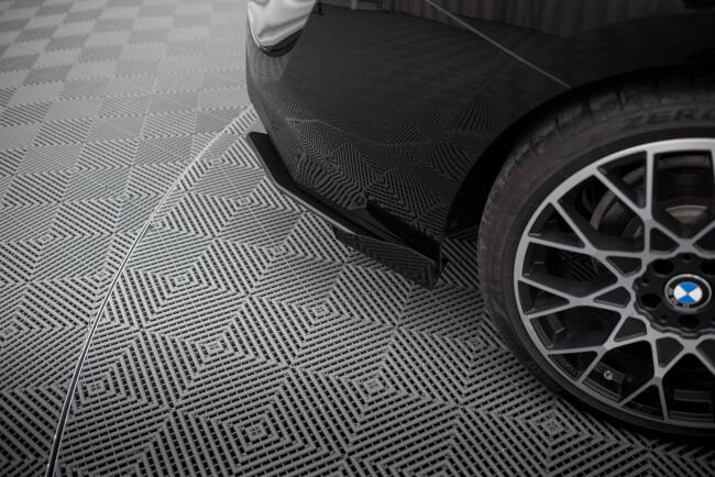 Maxton Design Street Pro Heckdiffusor-Flaps für BMW 2 Coupe G42 Hochglanz schwarz