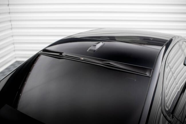 Maxton Design Heckscheiben Spoiler für BMW 7 M-Paket / M760e G70 Hochglanz schwarz