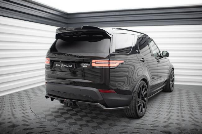 Maxton Design mittlerer Heckdiffusor DTM Look für Land Rover Discovery HSE Mk5 Hochglanz schwarz