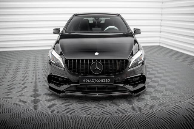 Maxton Design Frontlippe für Mercedes A AMG-Line...