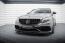 Maxton Design Street Pro Frontlippe für Mercedes C63 Limousine / Kombi W205 Facelift  schwarz matt