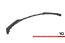 Maxton Design Street Pro Frontlippe für Mercedes C63 Limousine / Kombi W205 Facelift Hochglanz schwarz schwarz mit Hochglanz Flaps