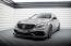 Maxton Design Street Pro Frontlippen Flaps für Mercedes C63 Limousine / Kombi W205 Facelift Hochglanz schwarz