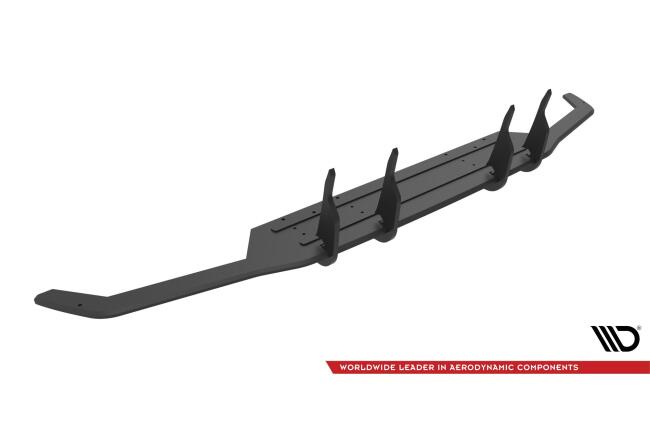 Maxton Design Street Pro Heckdiffusor für Mercedes C63 Limousine / Kombi W205 Facelift Schwarz