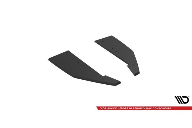 Maxton Design Street Pro Diffusor Flaps für Mercedes C63 Limousine / Kombi W205 Facelift schwarz matt