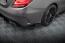 Maxton Design Street Pro Diffusor Flaps für Mercedes C63 Limousine / Kombi W205 Facelift Hochglanz schwarz matt schwarz mit Hochglanz Flaps